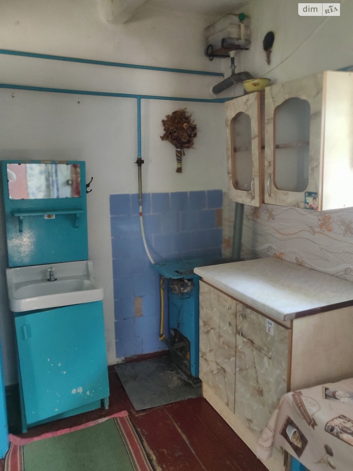 одноповерховий будинок, 52.4 кв. м, дерево та цегла. Продаж в Володарці, район Володарка фото 1