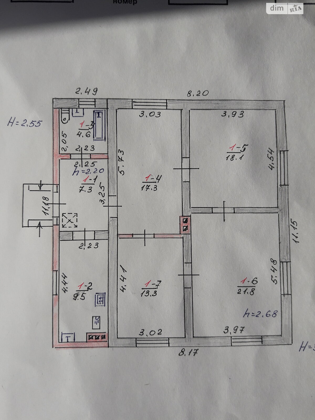 одноэтажный дом, 80 кв. м, кирпич. Продажа в Володимире район Владимир-Волынский фото 1 одноэтажный дом, 80 кв. м, кирпич. Продажа в Володимире район Владимир-Волынский фото 1