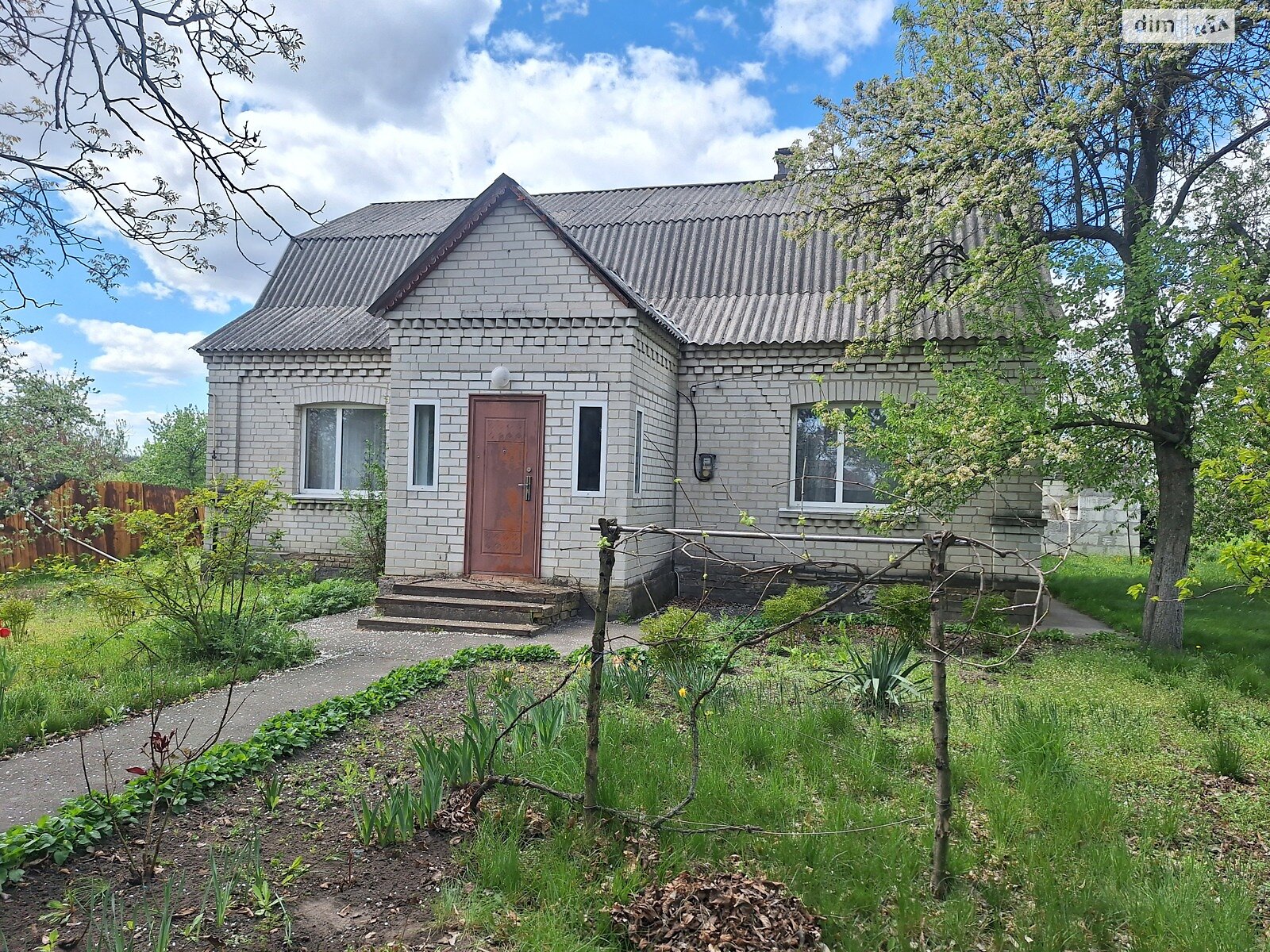 одноэтажный дом с верандой, 128.1 кв. м, кирпич. Продажа в Воронькове фото 1 одноэтажный дом с верандой, 128.1 кв. м, кирпич. Продажа в Воронькове фото 1