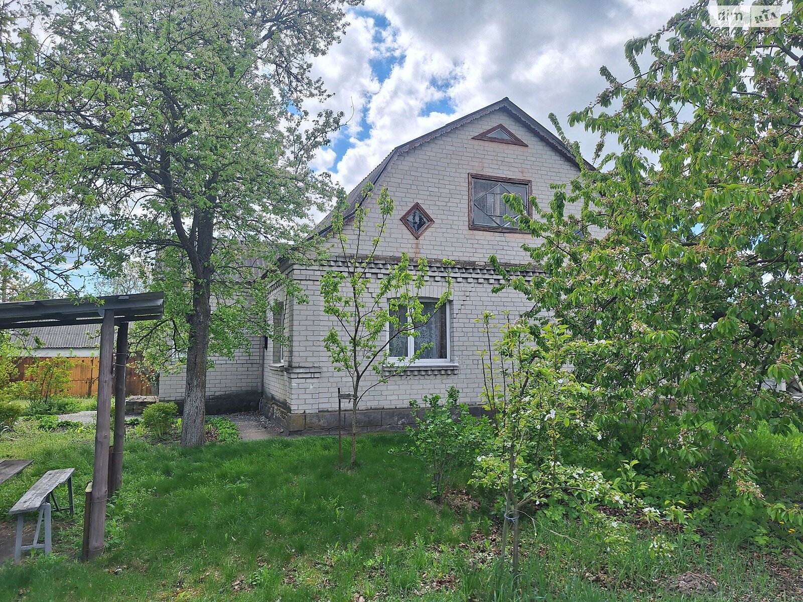 одноэтажный дом с верандой, 128.1 кв. м, кирпич. Продажа в Воронькове фото 1 одноэтажный дом с верандой, 128.1 кв. м, кирпич. Продажа в Воронькове фото 1