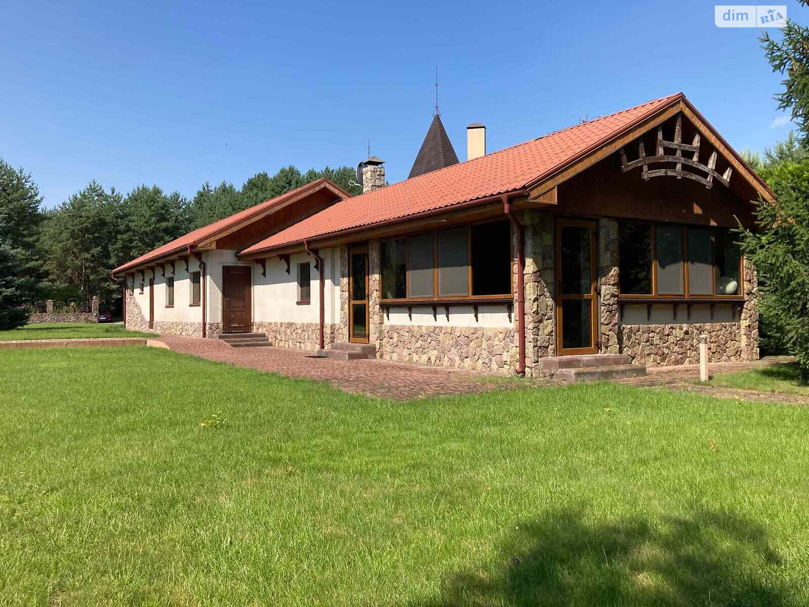 одноэтажный дом с гаражом, 170.6 кв. м, кирпич. Продажа в Воронькове фото 1