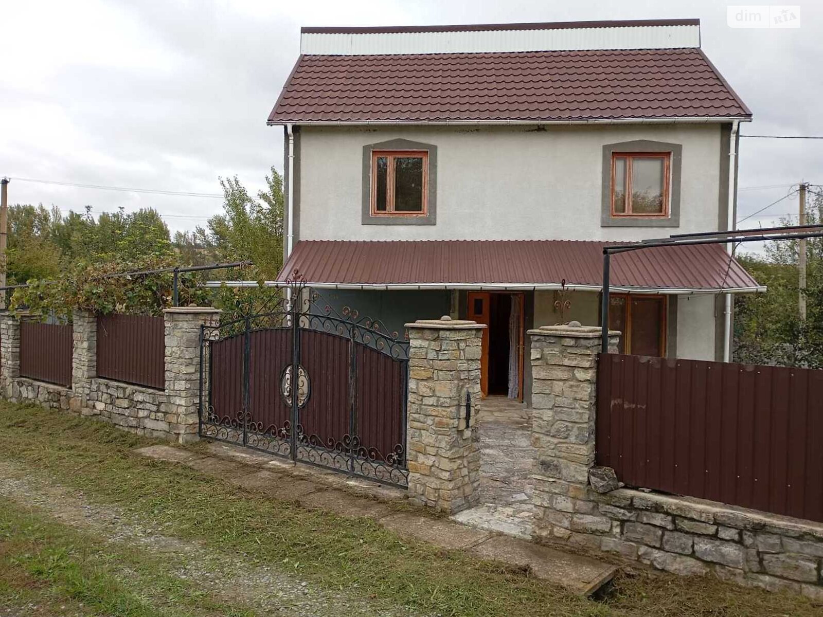 двухэтажный дом беседка, 78.8 кв. м, кирпич. Продажа в Вороновице фото 1