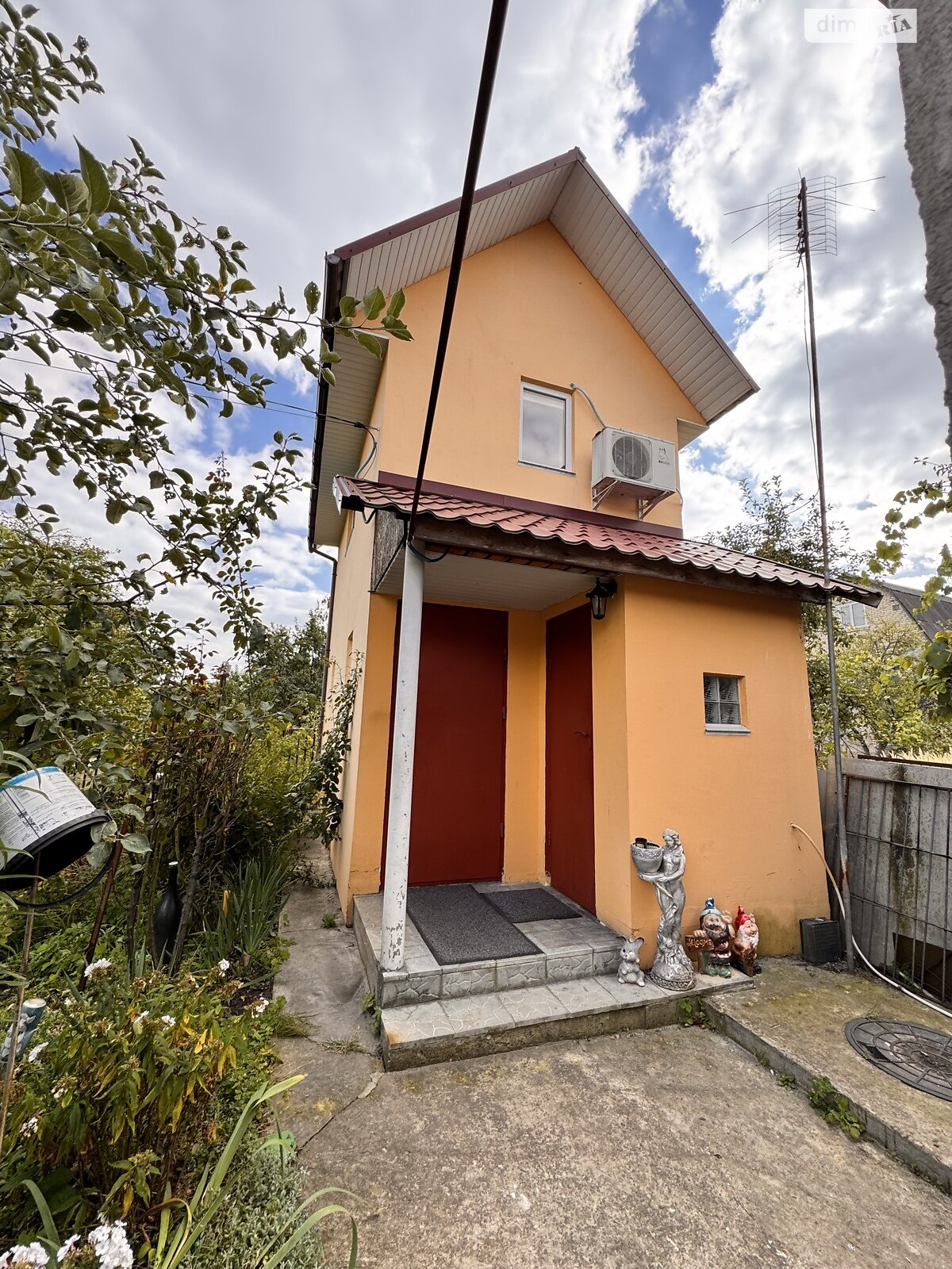 двоповерховий будинок бесідка, 65 кв. м, цегла. Продаж у Жукиному фото 1