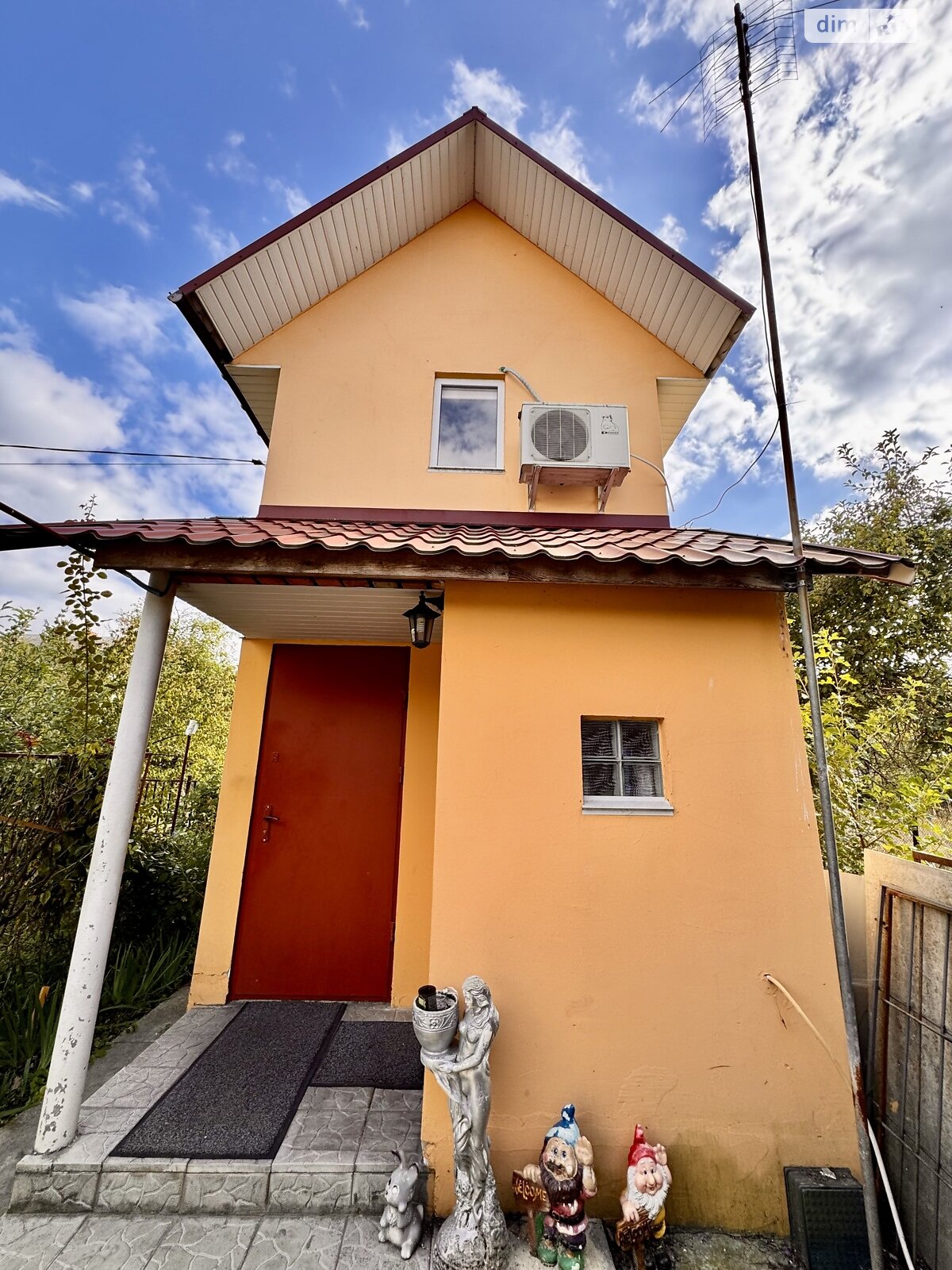 двоповерховий будинок бесідка, 65 кв. м, цегла. Продаж у Жукиному фото 1