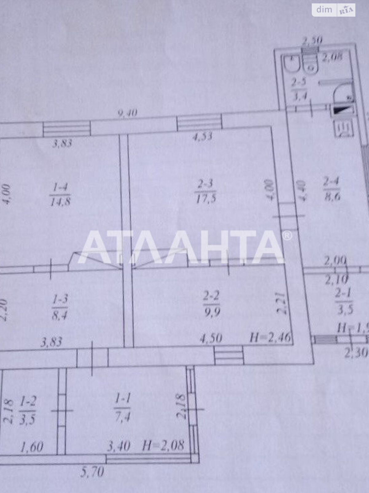 одноповерховий будинок, 77 кв. м, дерево и кирпич. Продаж у Ворошилівці фото 1