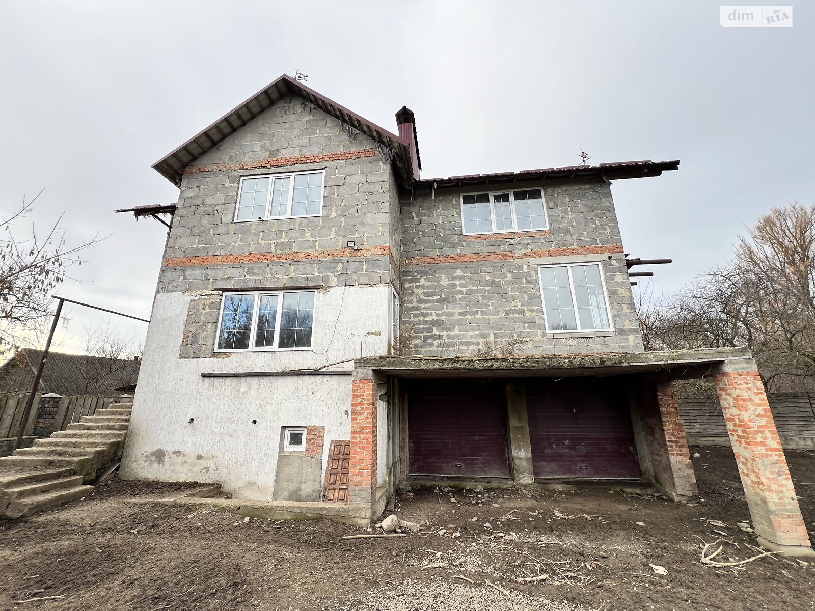 двухэтажный дом с гаражом, 150 кв. м, ракушечник (ракушняк). Продажа в Ворошиловке фото 1 двухэтажный дом с гаражом, 150 кв. м, ракушечник (ракушняк). Продажа в Ворошиловке фото 1