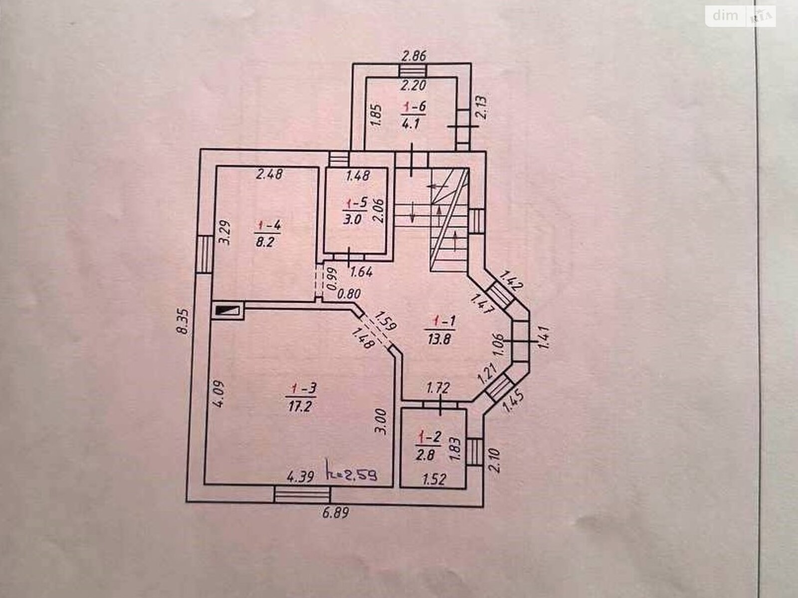 двоповерховий будинок з опаленням, 87.9 кв. м, цегла. Продаж у Вороцові фото 1 двоповерховий будинок з опаленням, 87.9 кв. м, цегла. Продаж у Вороцові фото 1