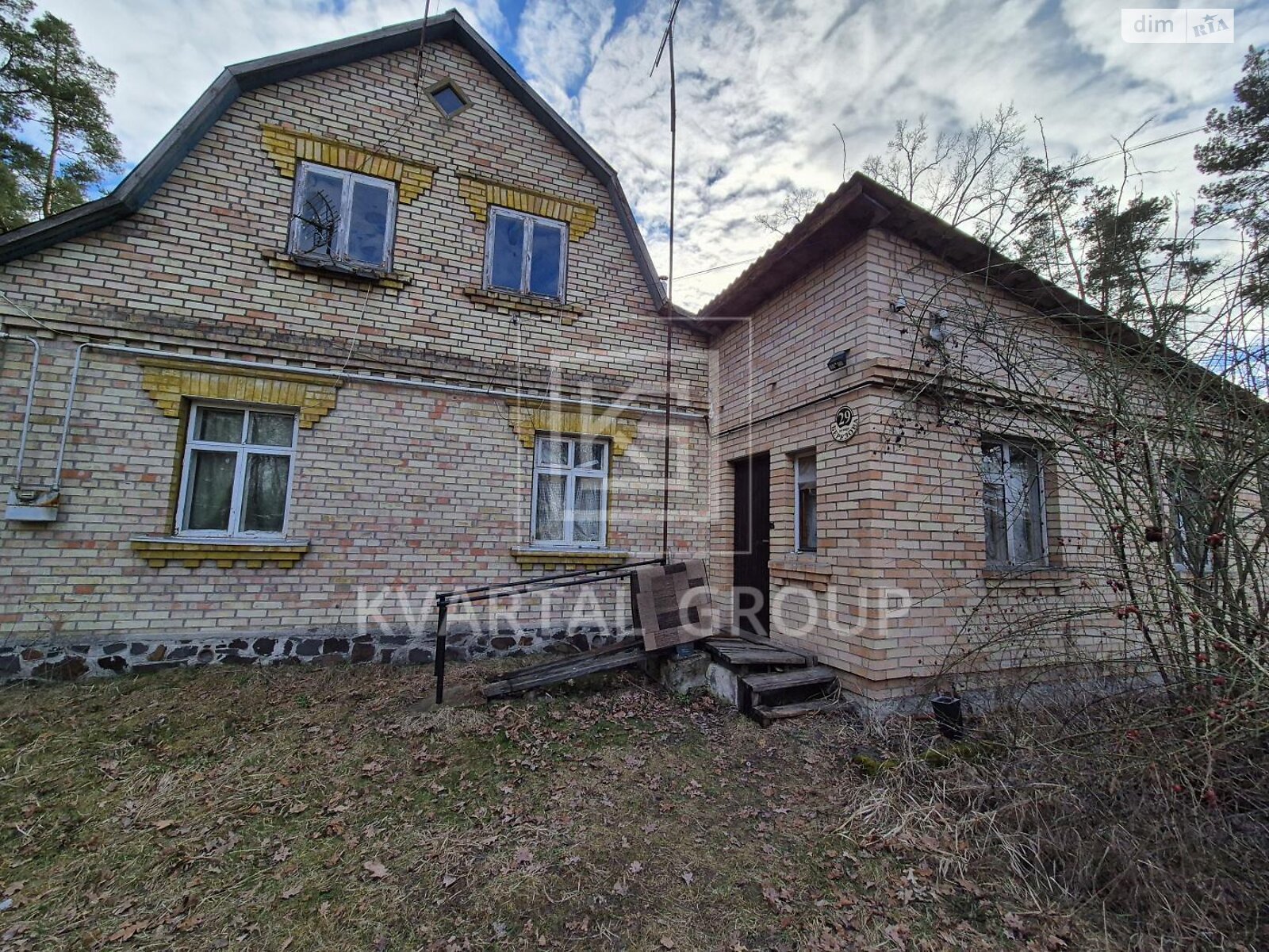 двухэтажный дом с верандой, 128.4 кв. м, кирпич. Продажа в Ворзеле фото 1