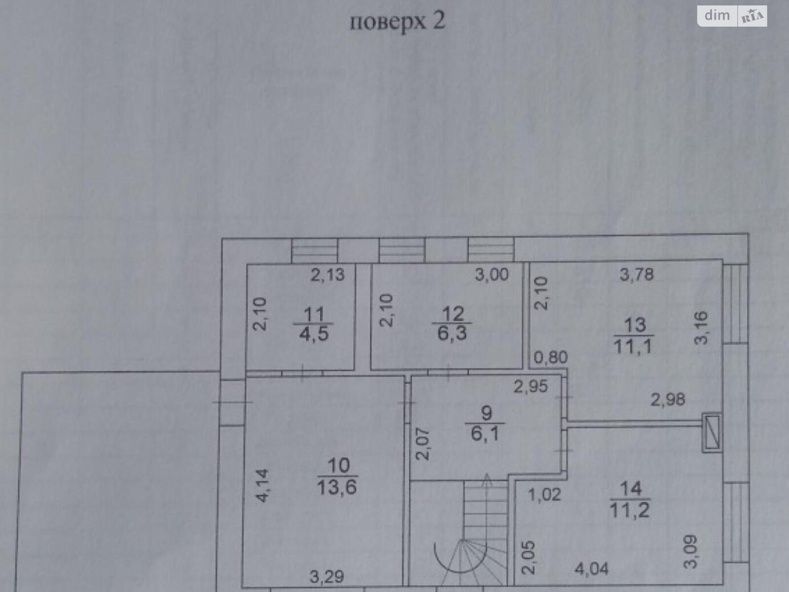 двухэтажный дом с верандой, 134.4 кв. м, кирпич. Продажа в Ворзеле фото 1