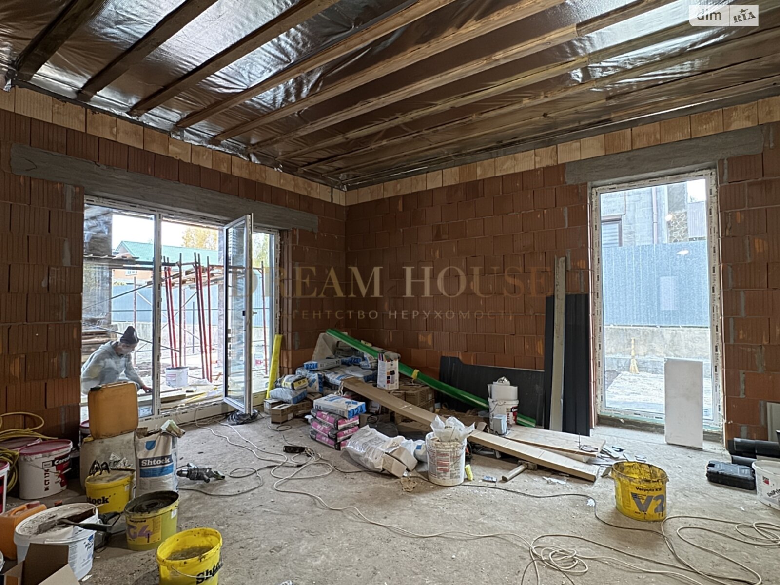 одноэтажный дом с отоплением, 125 кв. м, кирпич. Продажа в Ворзеле фото 1 одноэтажный дом с отоплением, 125 кв. м, кирпич. Продажа в Ворзеле фото 1