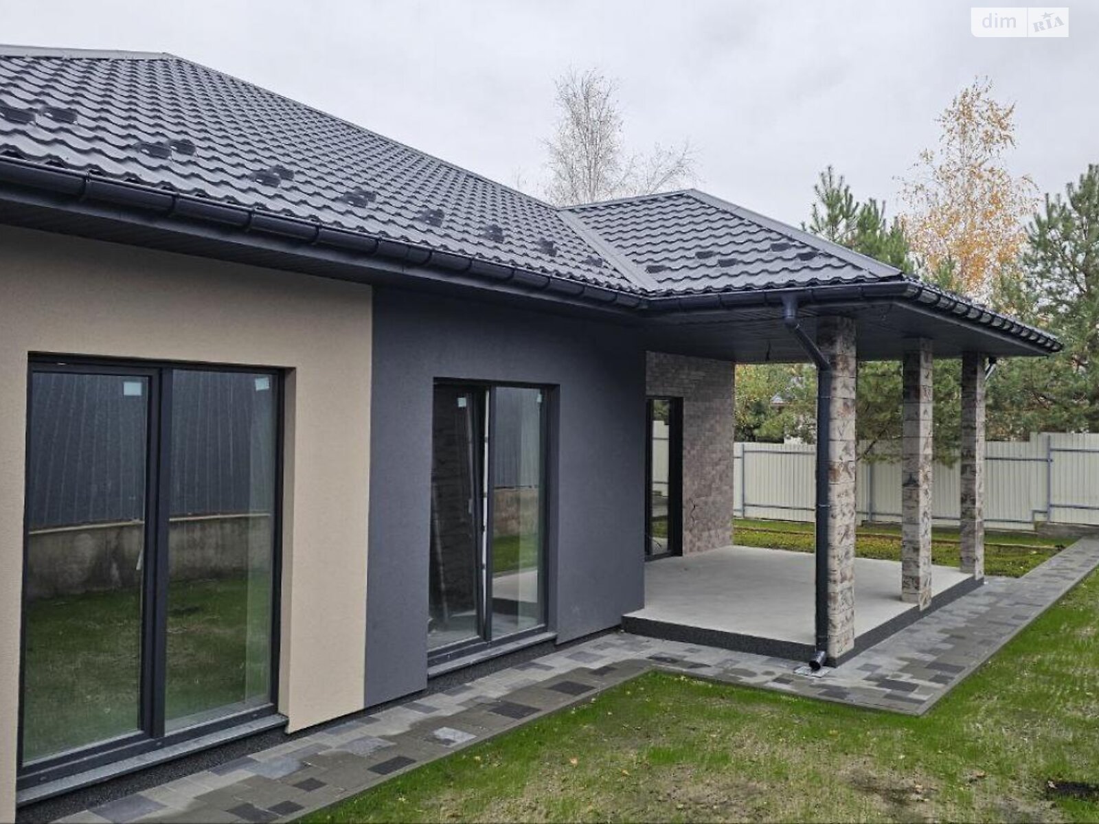 одноэтажный дом, 128 кв. м, керамический блок. Продажа в Ворзеле фото 1