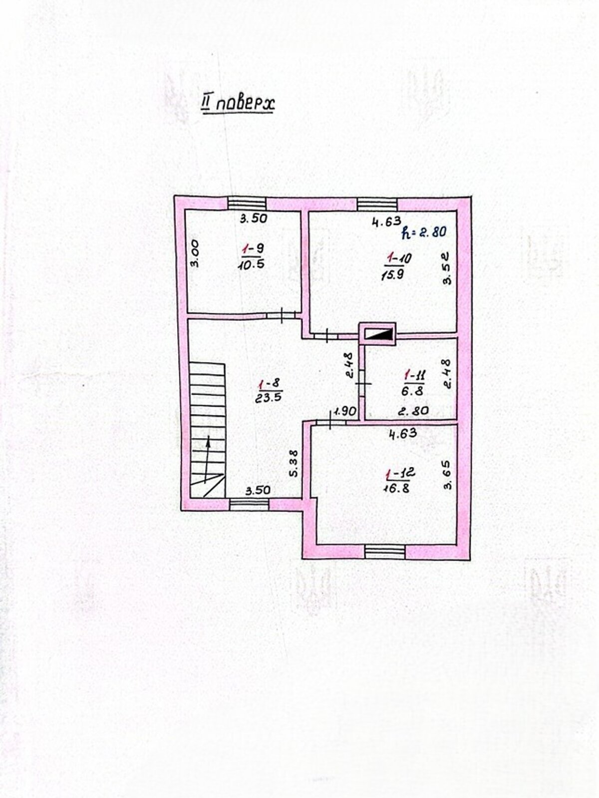 двоповерховий будинок з верандою, 191 кв. м, цегла. Продаж у Ворзелі фото 1