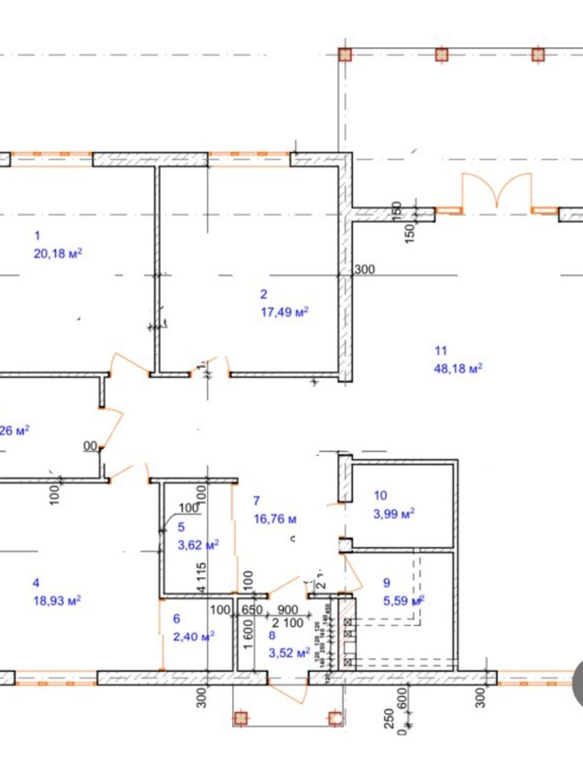 одноповерховий будинок, 150 кв. м, газобетон. Продаж у Ворзелі фото 1