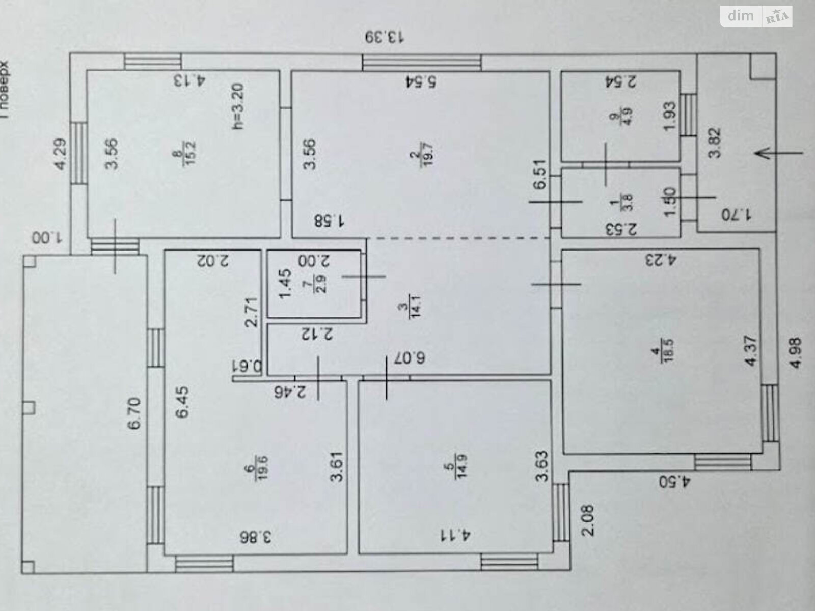 одноэтажный дом, 113.6 кв. м, керамический блок. Продажа в Ворзеле фото 1