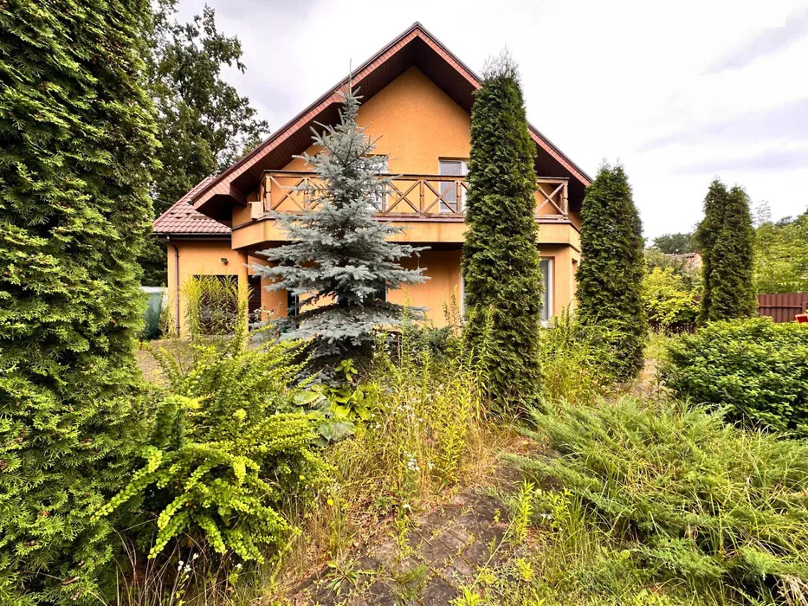 двухэтажный дом с гаражом, 220 кв. м, газобетон. Продажа в Ворзеле фото 1