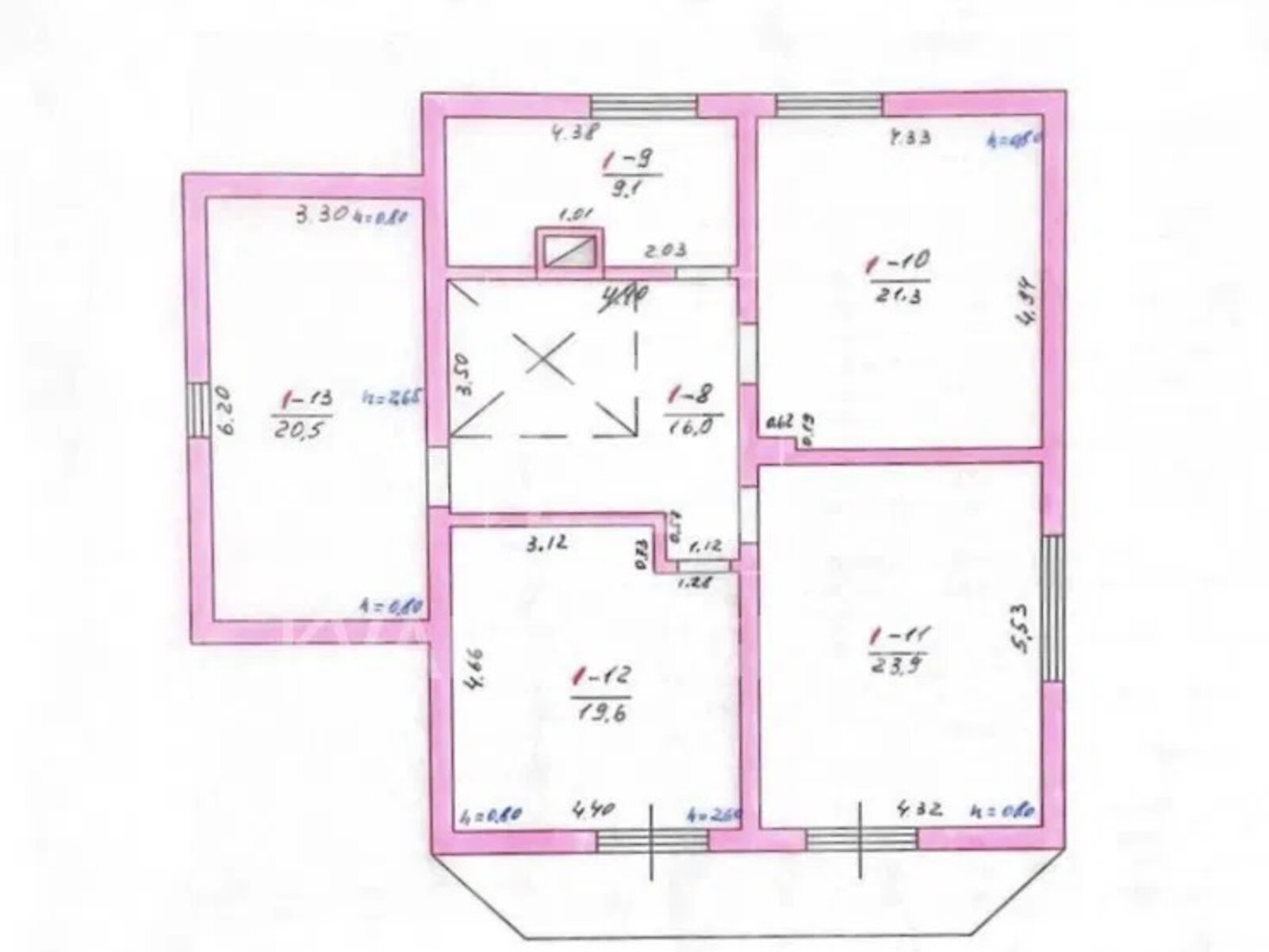 двухэтажный дом с гаражом, 220 кв. м, газобетон. Продажа в Ворзеле фото 1