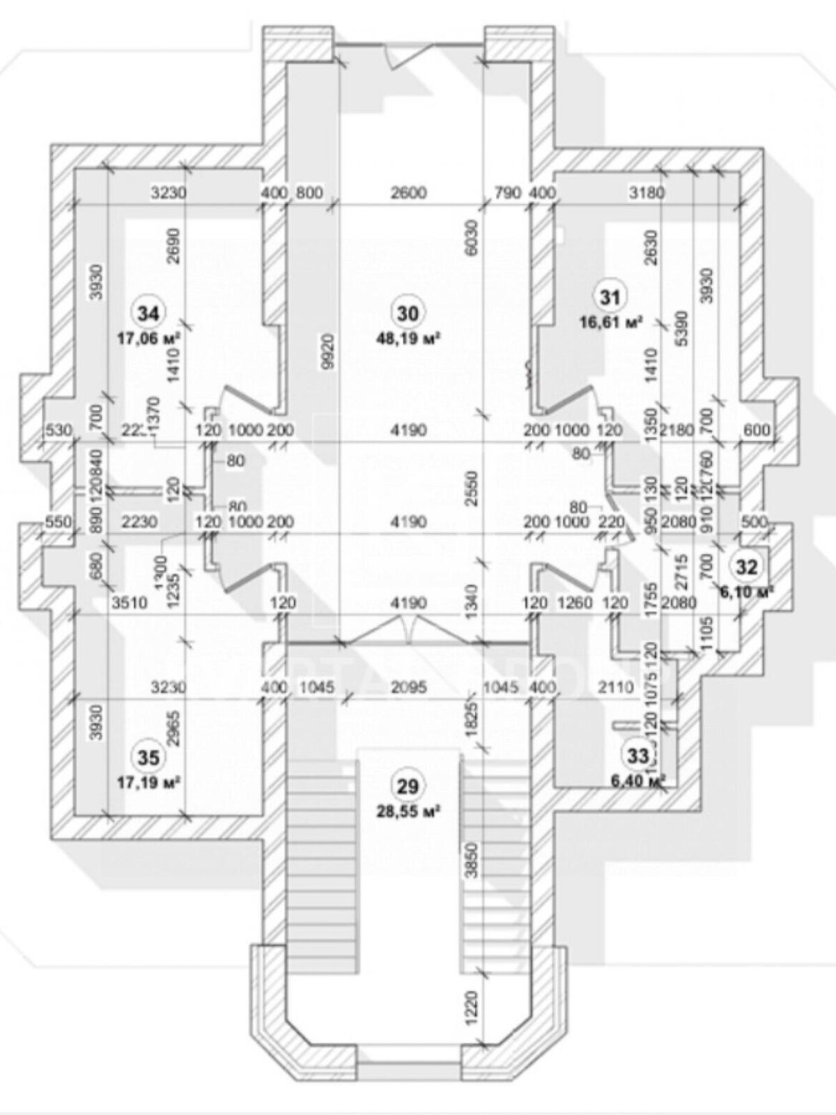 триповерховий будинок з балконом, 1101.5 кв. м, цегла. Продаж у Ворзелі фото 1