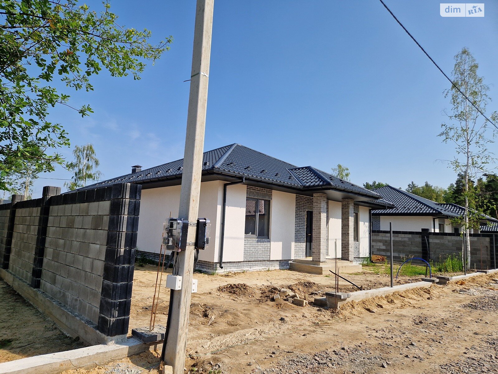 одноповерховий будинок з опаленням, 96.5 кв. м, газобетон. Продаж у Ворзелі фото 1 одноповерховий будинок з опаленням, 96.5 кв. м, газобетон. Продаж у Ворзелі фото 1