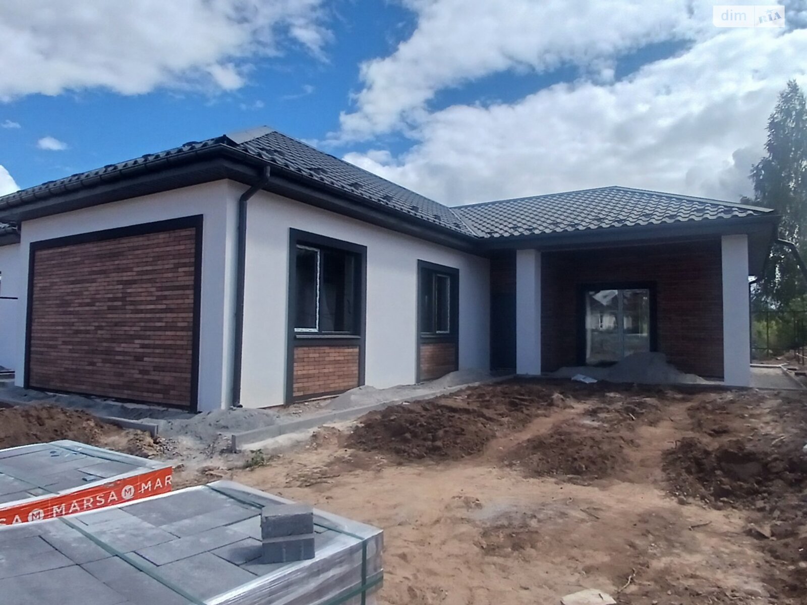 одноэтажный дом, 125 кв. м, кирпич. Продажа в Ворзеле фото 1