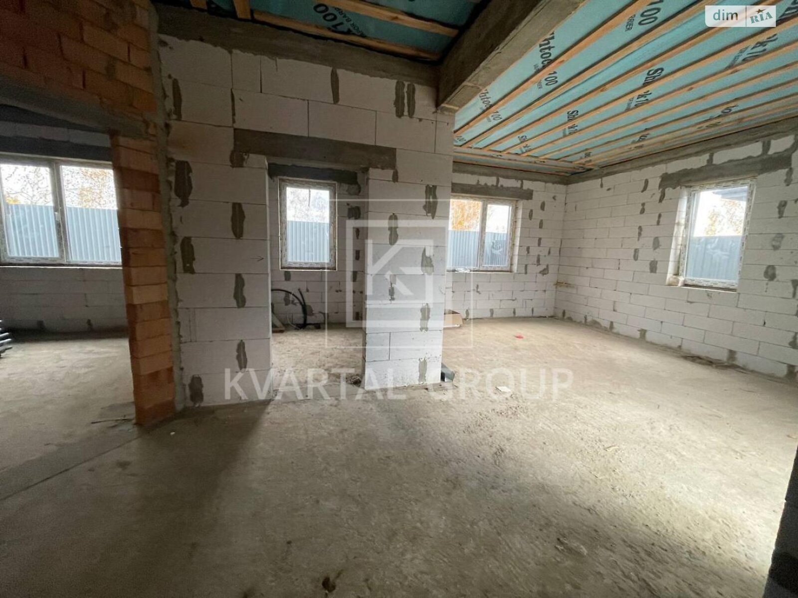 одноэтажный дом с отоплением, 125 кв. м, кирпич. Продажа в Ворзеле фото 1 одноэтажный дом с отоплением, 125 кв. м, кирпич. Продажа в Ворзеле фото 1