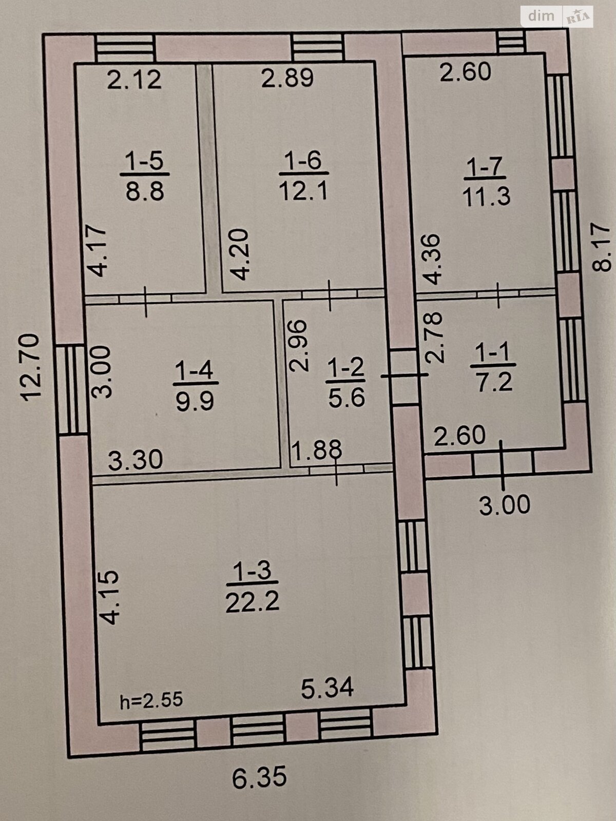 одноповерховий будинок з гаражем, 77.1 кв. м, ракушняк. Продаж у Воскресенське фото 1 одноповерховий будинок з гаражем, 77.1 кв. м, ракушняк. Продаж у Воскресенське фото 1