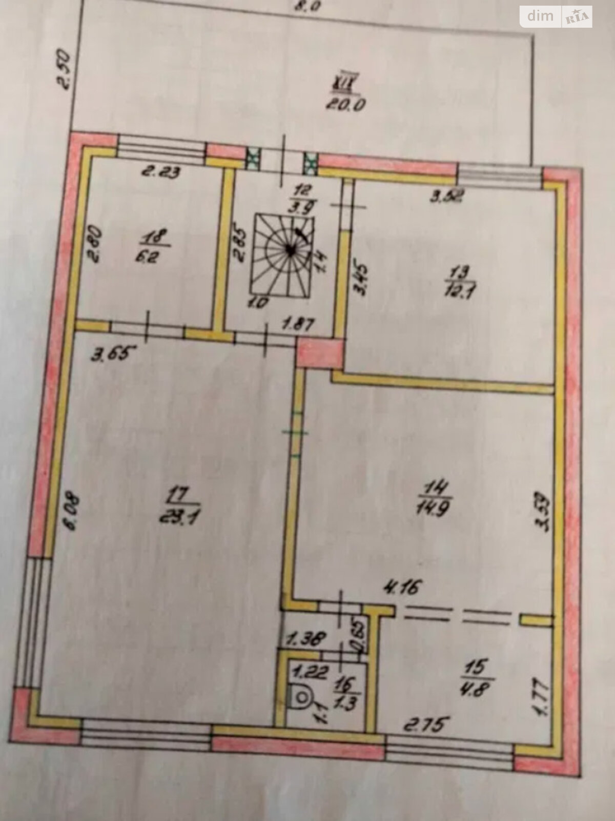 двоповерховий будинок з гаражем, 174 кв. м, цегла. Продаж у Військове фото 1