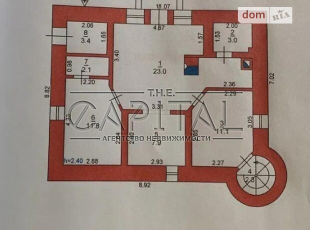 трехэтажный дом с террасой, 210 кв. м, кирпич. Продажа в Хотяновке (Киевская обл.) фото 1 трехэтажный дом с террасой, 210 кв. м, кирпич. Продажа в Хотяновке (Киевская обл.) фото 1