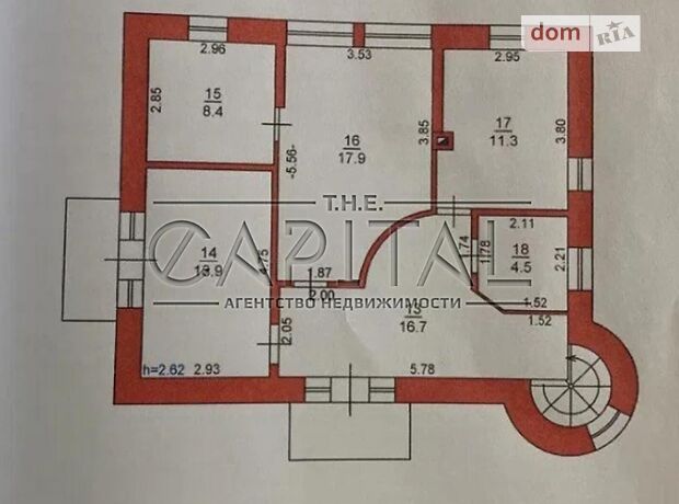 трехэтажный дом с террасой, 210 кв. м, кирпич. Продажа в Хотяновке (Киевская обл.) фото 1 трехэтажный дом с террасой, 210 кв. м, кирпич. Продажа в Хотяновке (Киевская обл.) фото 1
