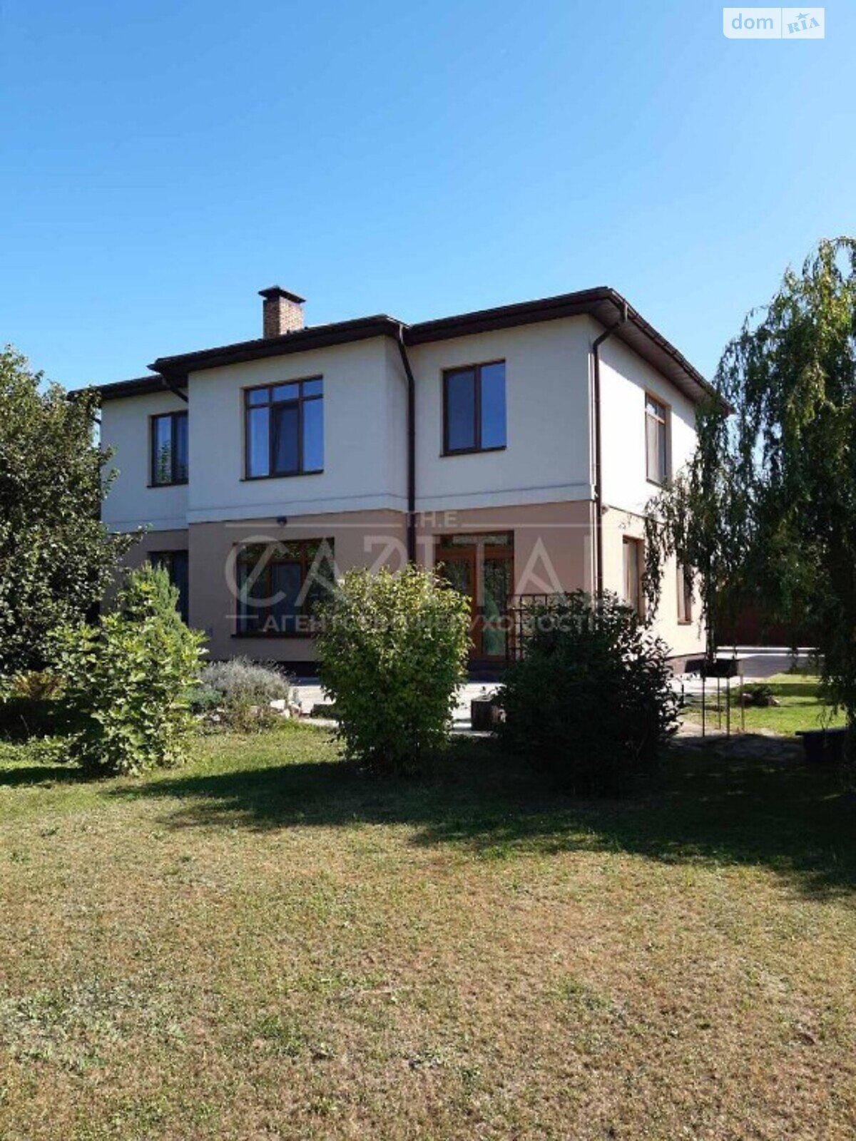 двухэтажный дом веранда, 296 кв. м, кирпич. Продажа в Новых Петровцах фото 1