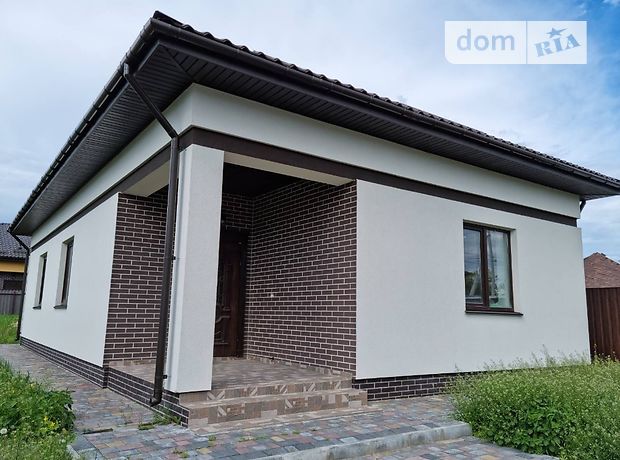 одноэтажный дом с террасой, 100 кв. м, газобетон. Продажа в Осещине (Киевская обл.) фото 1 одноэтажный дом с террасой, 100 кв. м, газобетон. Продажа в Осещине (Киевская обл.) фото 1