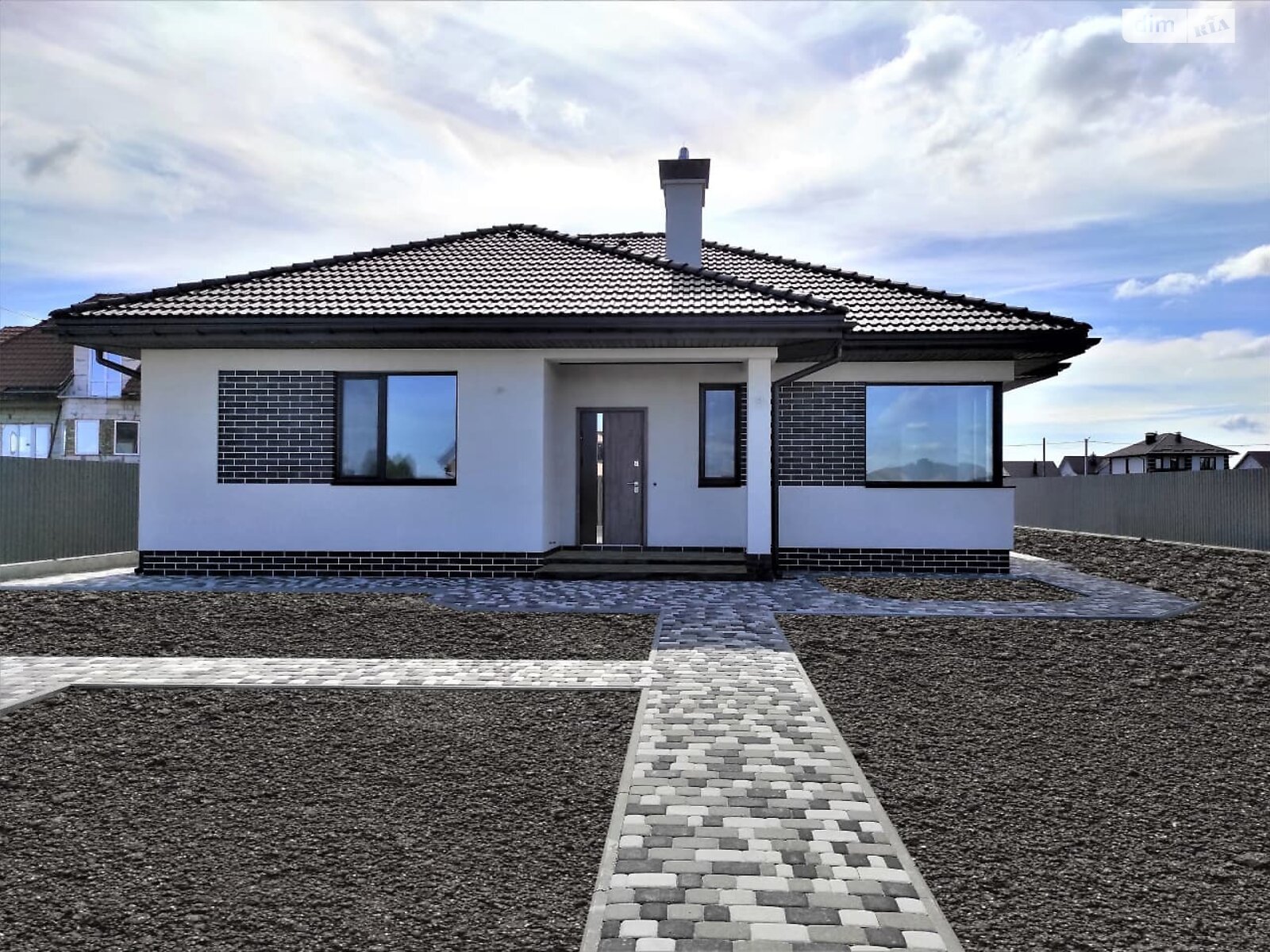 одноповерховий будинок, 134 кв. м, газобетон. Продаж у Осещині фото 1 одноповерховий будинок, 134 кв. м, газобетон. Продаж у Осещині фото 1