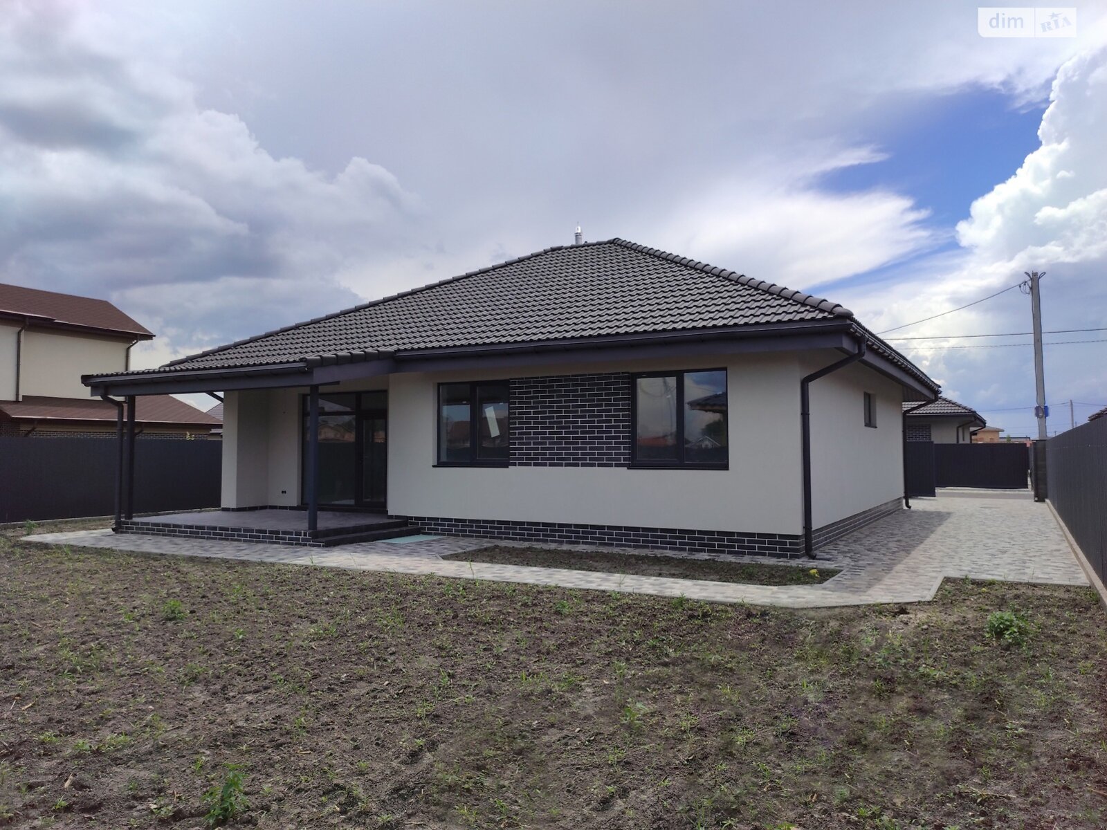 одноповерховий будинок, 134 кв. м, газобетон. Продаж у Осещині фото 1 одноповерховий будинок, 134 кв. м, газобетон. Продаж у Осещині фото 1