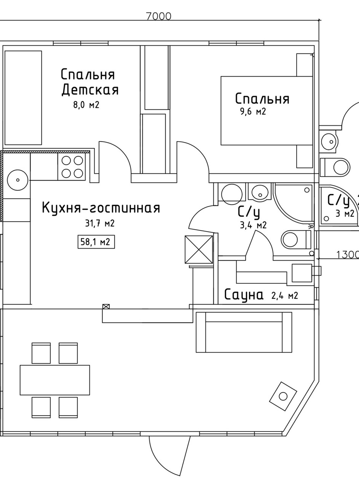 одноэтажный дом беседка, 58 кв. м, каркасный. Продажа в Вышгороде район Вышгород фото 1