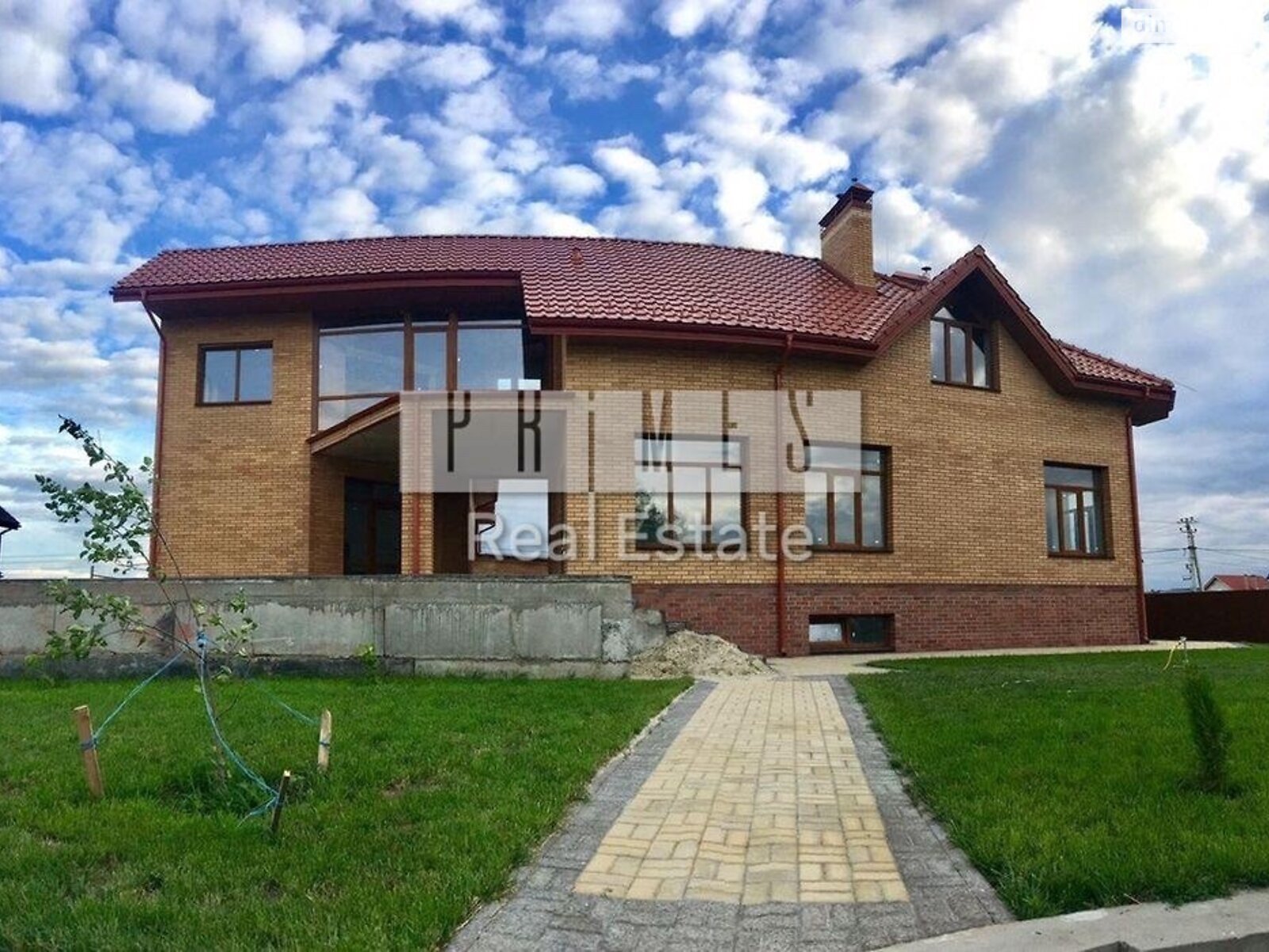 трехэтажный дом веранда, 600 кв. м, кирпич. Продажа в Вышгороде район Вышгород фото 1