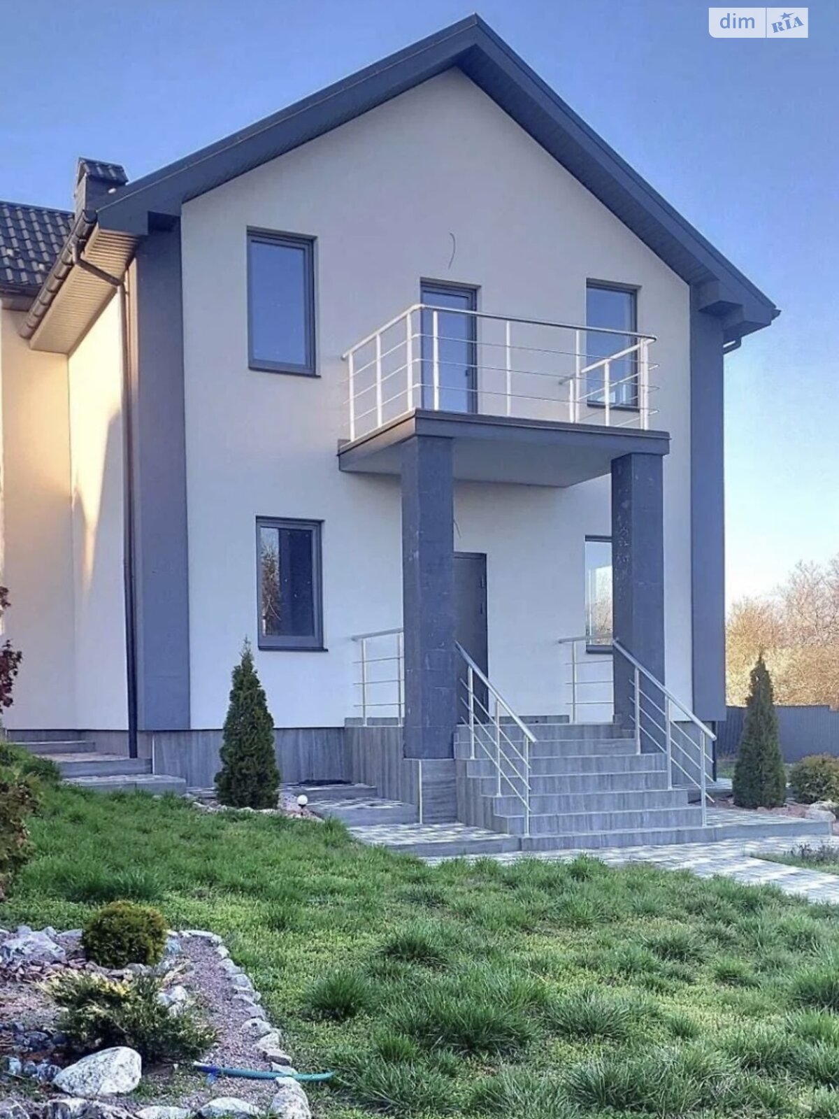 двухэтажный дом с балконом, 180 кв. м, газобетон. Продажа в Вышгороде район Вышгород фото 1