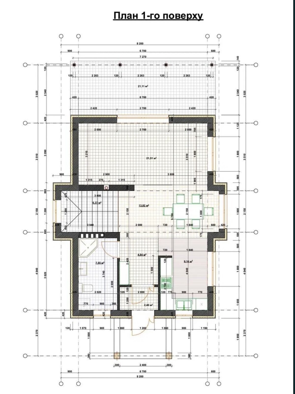 двухэтажный дом с балконом, 180 кв. м, газобетон. Продажа в Вышгороде район Вышгород фото 1