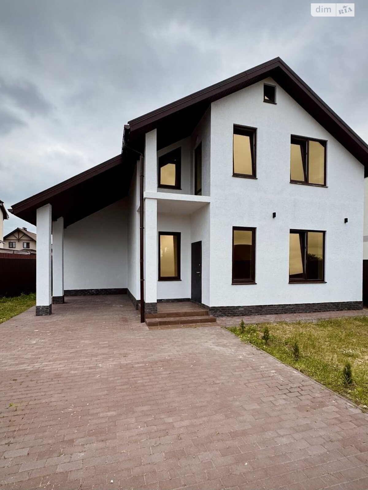 двоповерховий будинок, 120 кв. м, газобетон. Продаж у Хотянівці фото 1