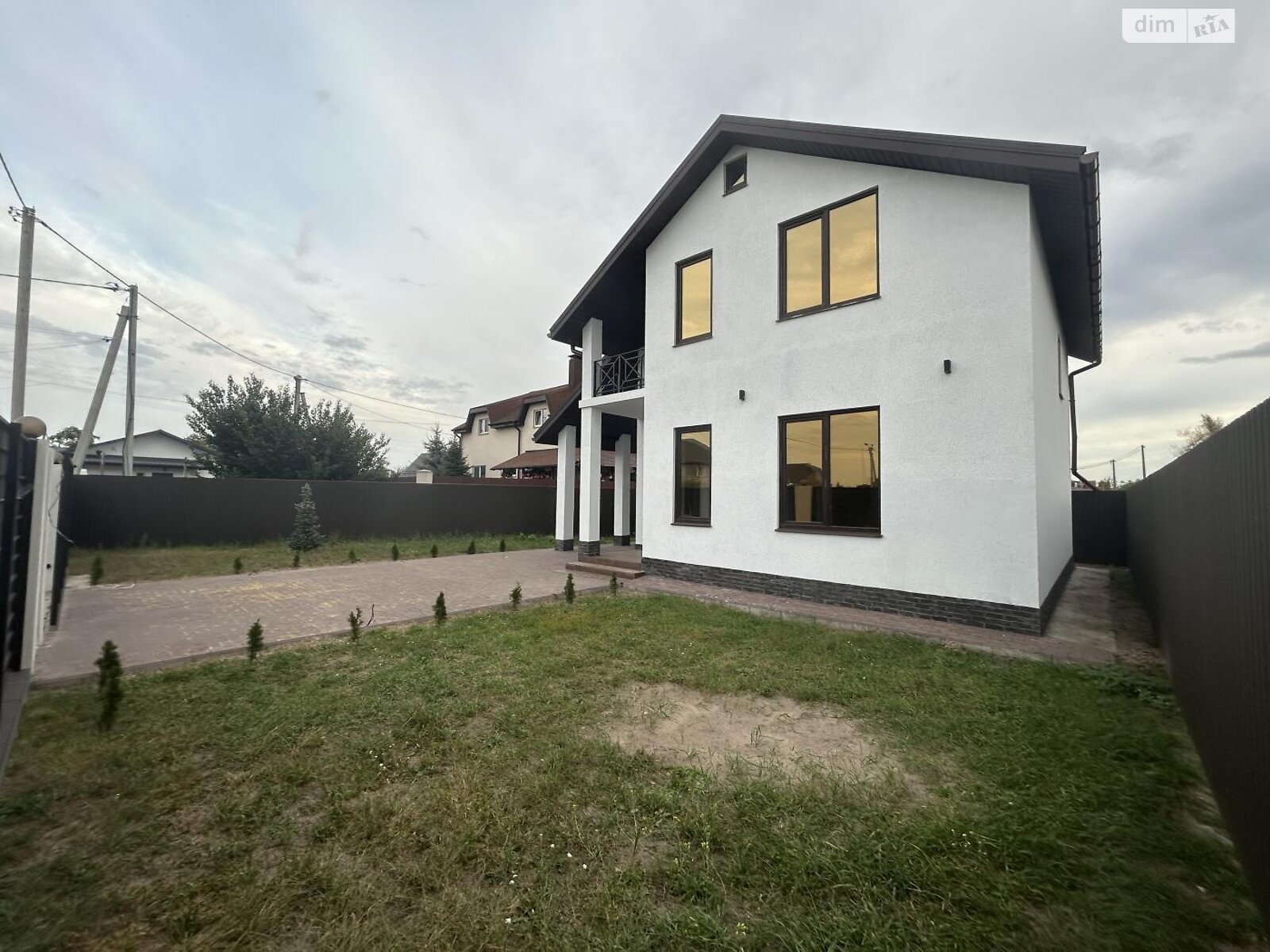 двоповерховий будинок, 120 кв. м, газобетон. Продаж у Хотянівці фото 1