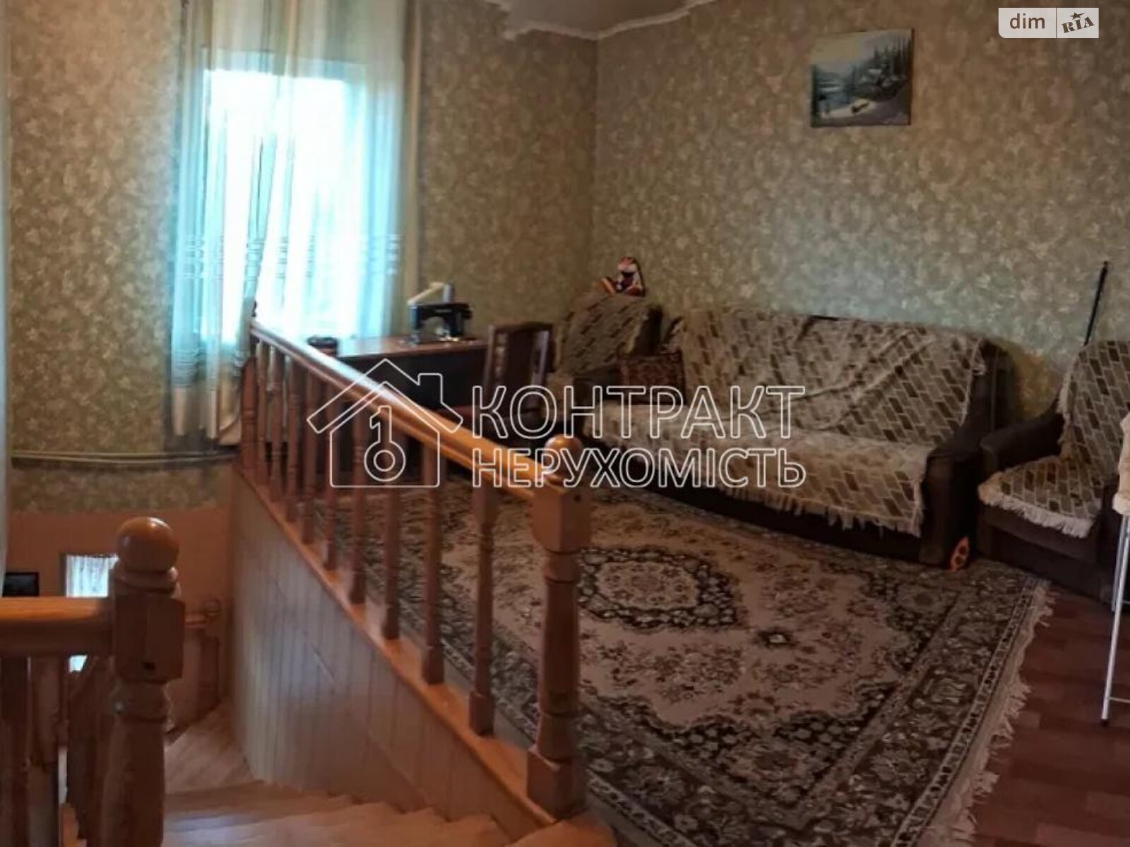 двухэтажный дом с балконом, 180 кв. м, кирпич. Продажа в Высоком фото 1