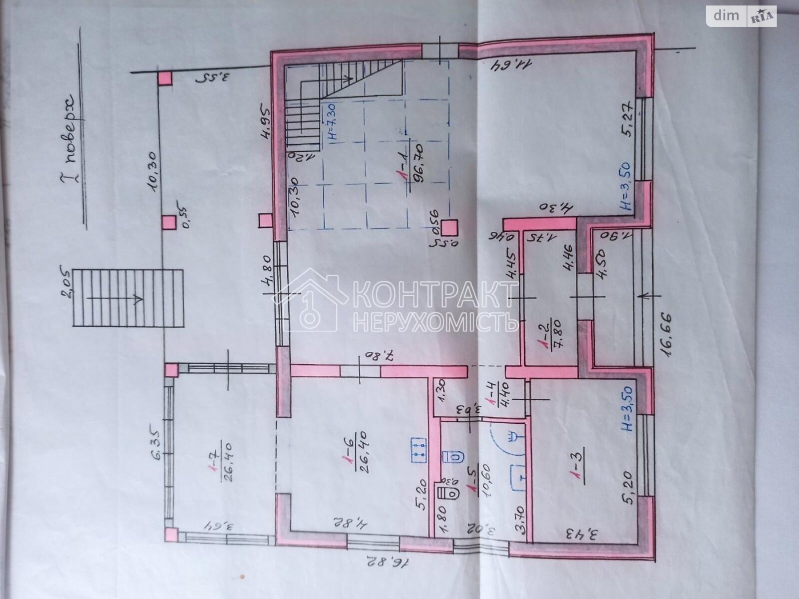 двухэтажный дом, 573 кв. м, кирпич. Продажа в Высоком фото 1