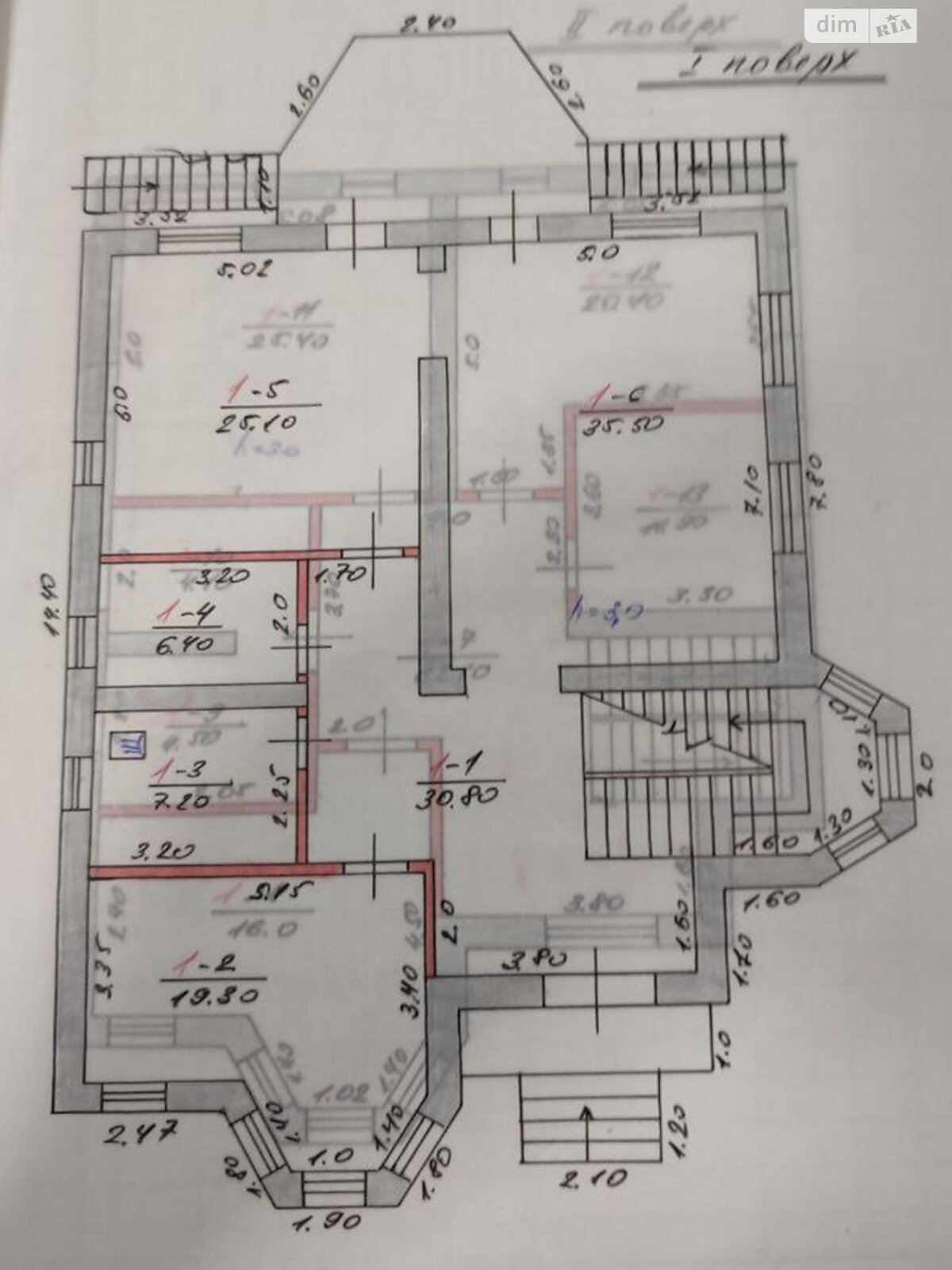 двоповерховий будинок, 280 кв. м, кирпич. Продаж у Високому фото 1