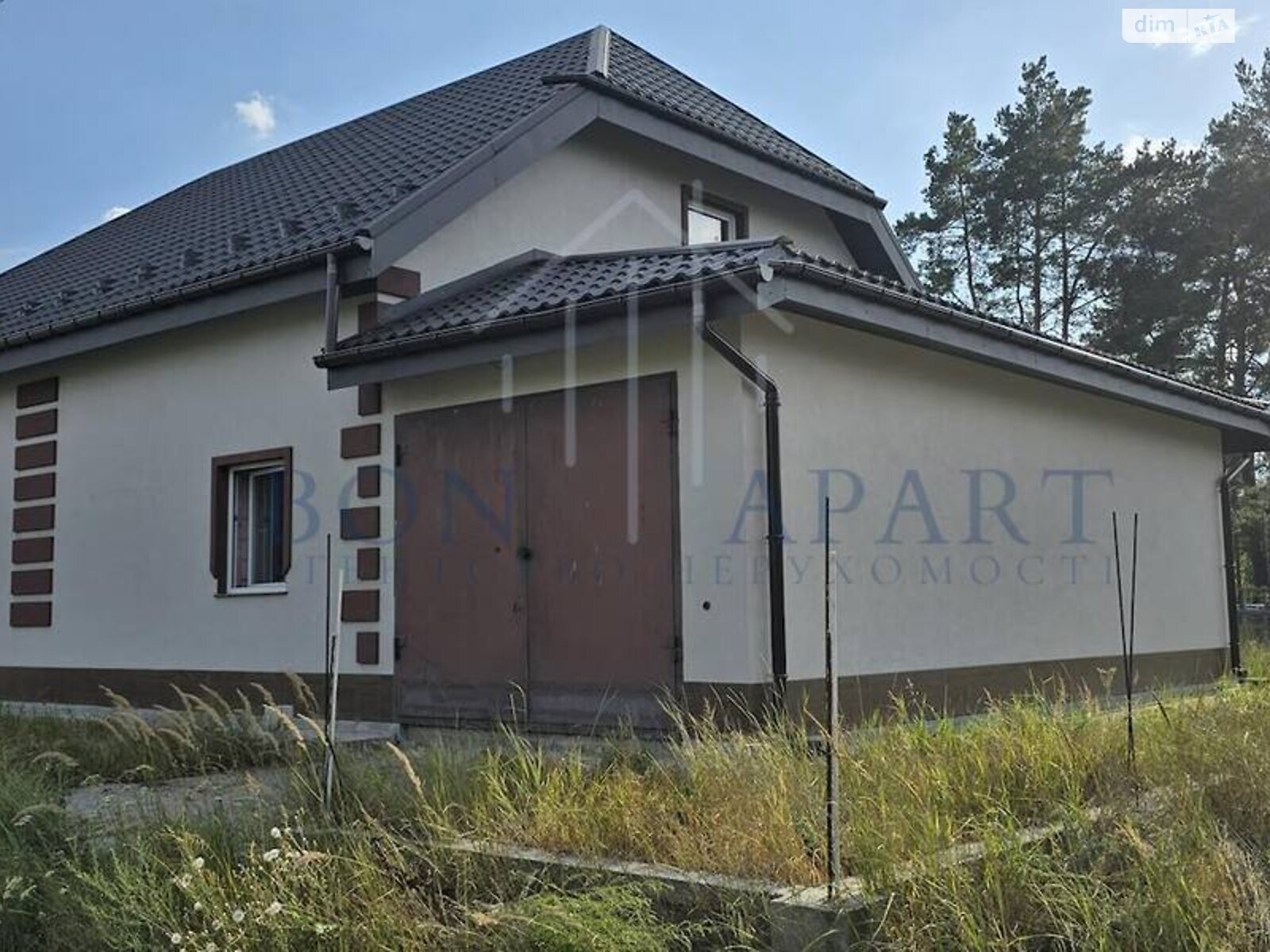 двухэтажный дом с мансардой, 135 кв. м, газобетон. Продажа в Высшей Дубечне фото 1