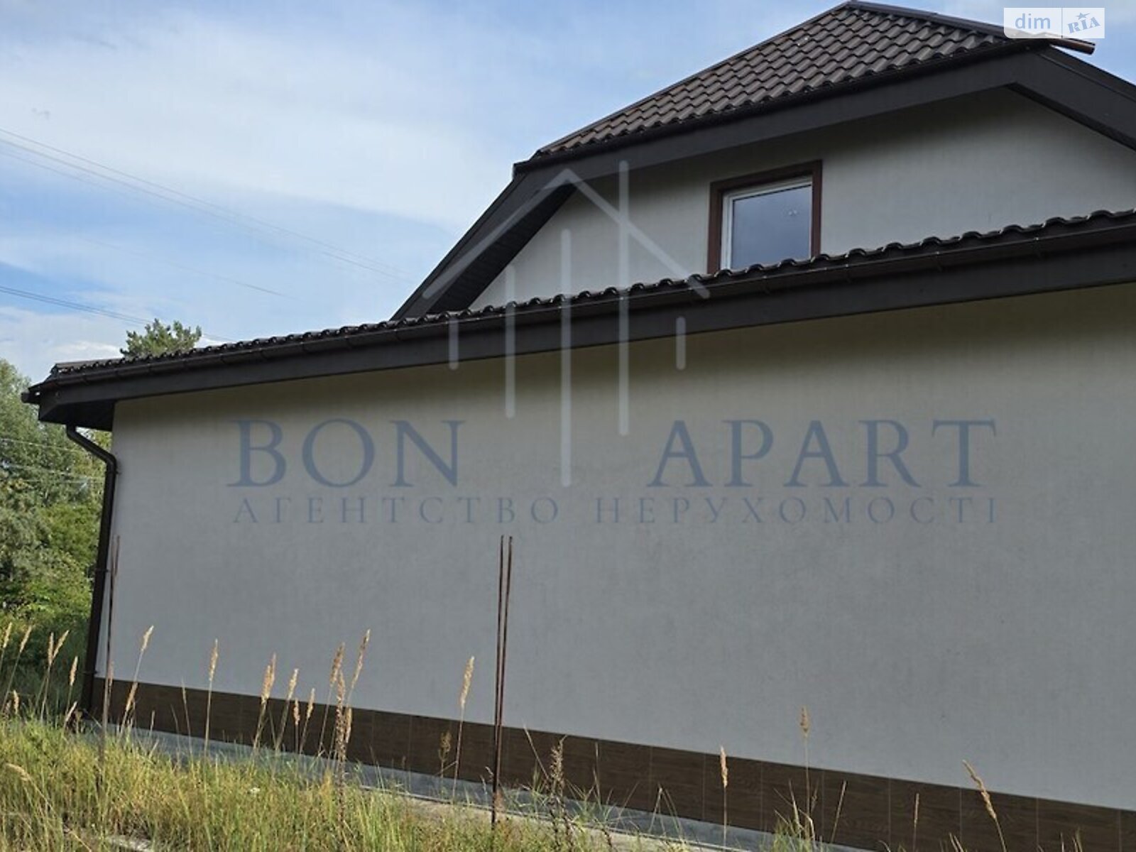 двухэтажный дом с мансардой, 135 кв. м, газобетон. Продажа в Высшей Дубечне фото 1