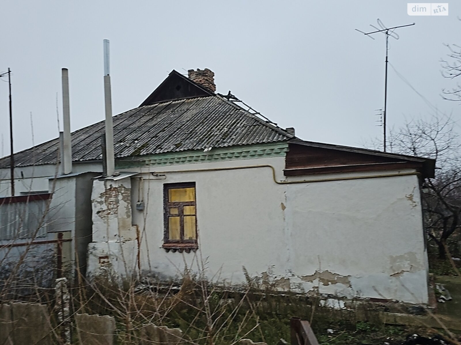 одноповерховий будинок з верандою, 54.85 кв. м, ракушняк. Продаж у Яблуневе фото 1 одноповерховий будинок з верандою, 54.85 кв. м, ракушняк. Продаж у Яблуневе фото 1