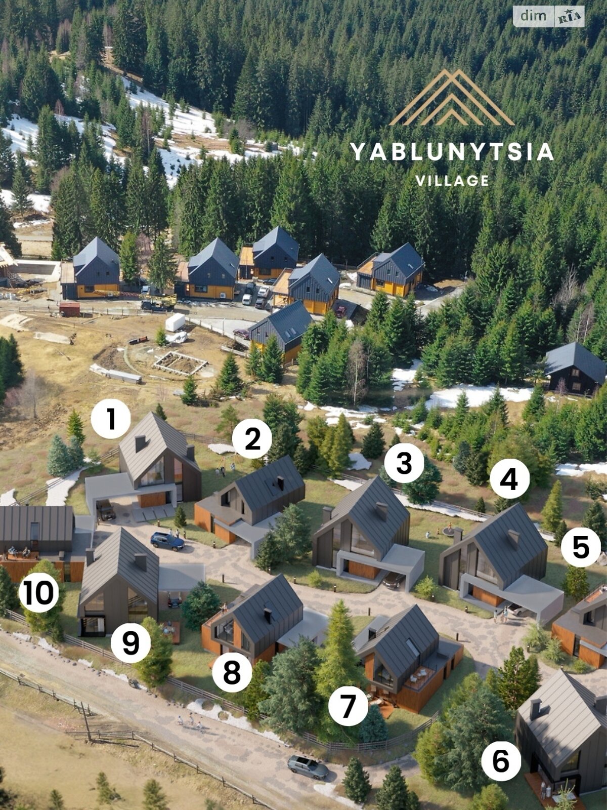 двоповерховий будинок, 125.8 кв. м, каркасно-щитовий. Продаж у Яблуниці фото 1 двоповерховий будинок, 125.8 кв. м, каркасно-щитовий. Продаж у Яблуниці фото 1