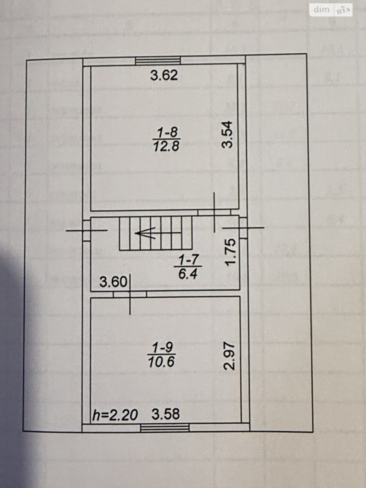 двухэтажный дом с верандой, 100.1 кв. м, кирпич. Продажа в Яготине фото 1