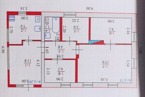 одноэтажный дом веранда, 66.2 кв. м, глинобитный. Продажа в Яготине район Яготин фото 2