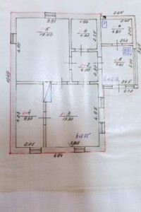 одноэтажный дом веранда, 67.4 кв. м, глинобитный. Продажа в Яготине район Яготин фото 2