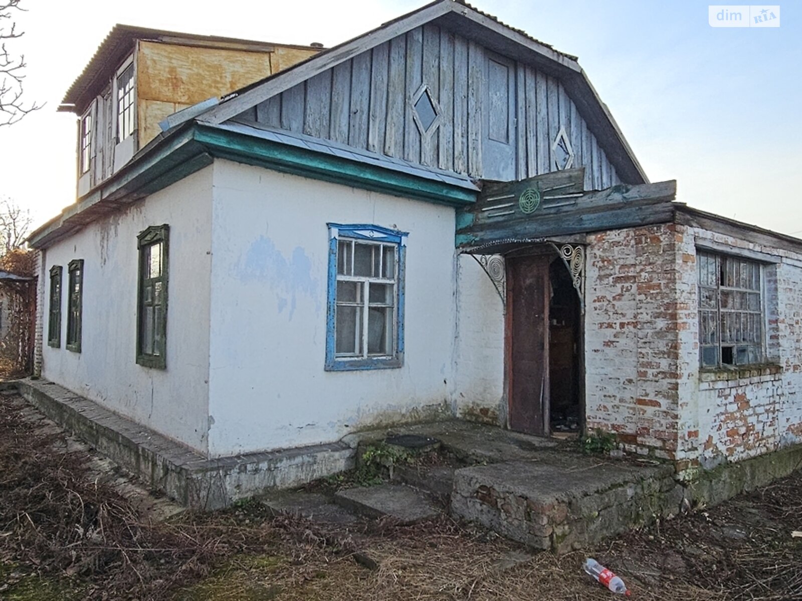 двухэтажный дом с верандой, 97.6 кв. м, шлакобетон. Продажа в Яготине фото 1 двухэтажный дом с верандой, 97.6 кв. м, шлакобетон. Продажа в Яготине фото 1