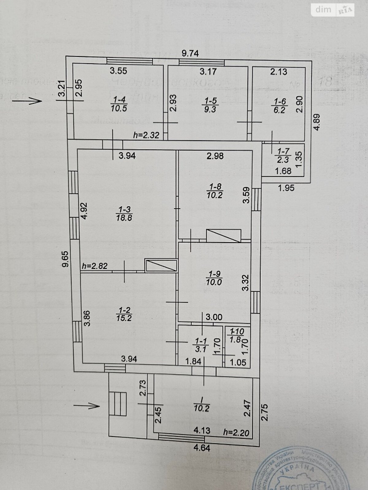 двухэтажный дом с верандой, 97.6 кв. м, шлакобетон. Продажа в Яготине фото 1 двухэтажный дом с верандой, 97.6 кв. м, шлакобетон. Продажа в Яготине фото 1